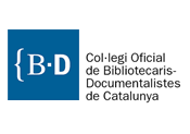 Ir al Col·legi Oficial de Bibliotecaris - Documentalistes de Catalunya (Abre ventana nueva)
